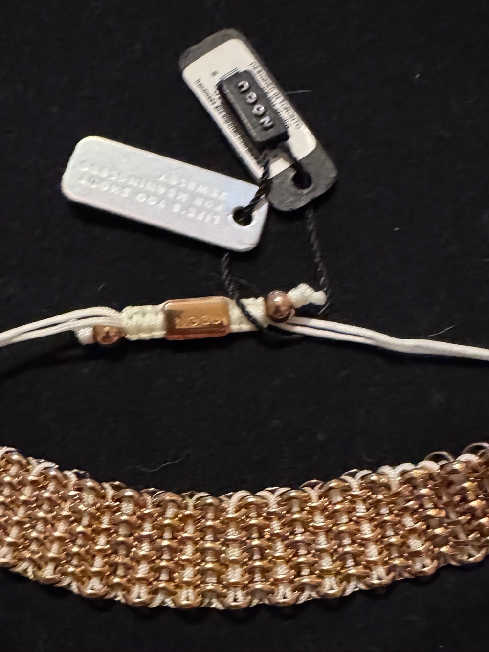 NOGU Supreme Kismet Links
Bracelet - 14k Gold (NWT)  Beautiful Braided
